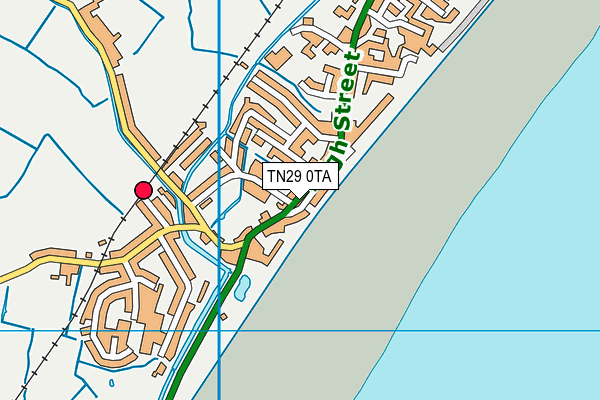 TN29 0TA map - OS VectorMap District (Ordnance Survey) TN29 0TA map - OS VectorMap District (Ordnance Survey)