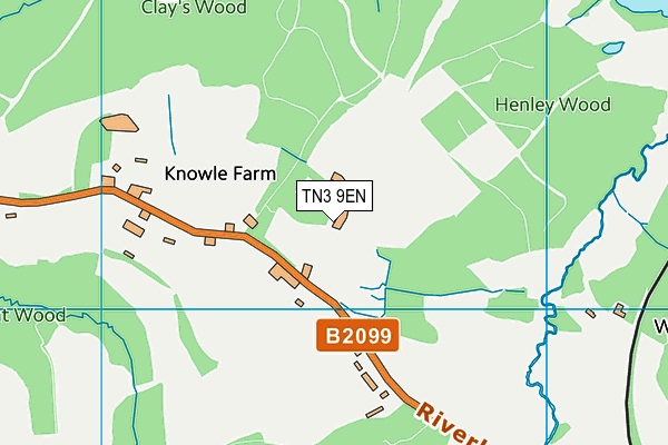 TN3 9EN map - OS VectorMap District (Ordnance Survey) TN3 9EN map - OS VectorMap District (Ordnance Survey)