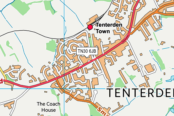 TN30 6JB map - OS VectorMap District (Ordnance Survey) TN30 6JB map - OS VectorMap District (Ordnance Survey)