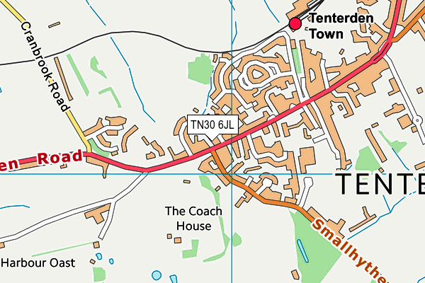 TN30 6JL map - OS VectorMap District (Ordnance Survey) TN30 6JL map - OS VectorMap District (Ordnance Survey)