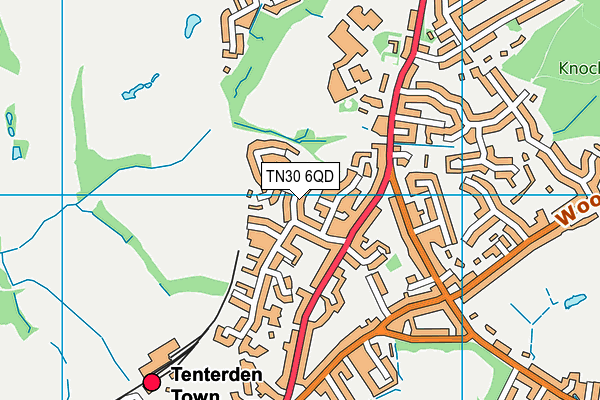 TN30 6QD map - OS VectorMap District (Ordnance Survey) TN30 6QD map - OS VectorMap District (Ordnance Survey)