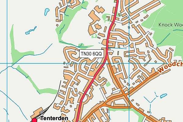 TN30 6QQ map - OS VectorMap District (Ordnance Survey) TN30 6QQ map - OS VectorMap District (Ordnance Survey)