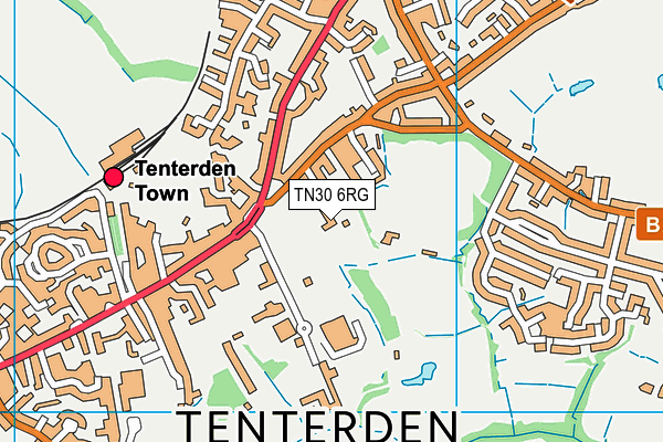 TN30 6RG map - OS VectorMap District (Ordnance Survey) TN30 6RG map - OS VectorMap District (Ordnance Survey)