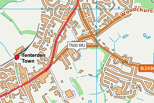 TN30 6RJ map - OS VectorMap District (Ordnance Survey) TN30 6RJ map - OS VectorMap District (Ordnance Survey)