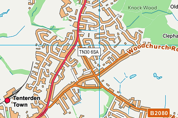 TN30 6SA map - OS VectorMap District (Ordnance Survey) TN30 6SA map - OS VectorMap District (Ordnance Survey)