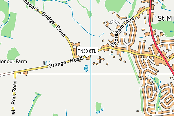 TN30 6TL map - OS VectorMap District (Ordnance Survey) TN30 6TL map - OS VectorMap District (Ordnance Survey)