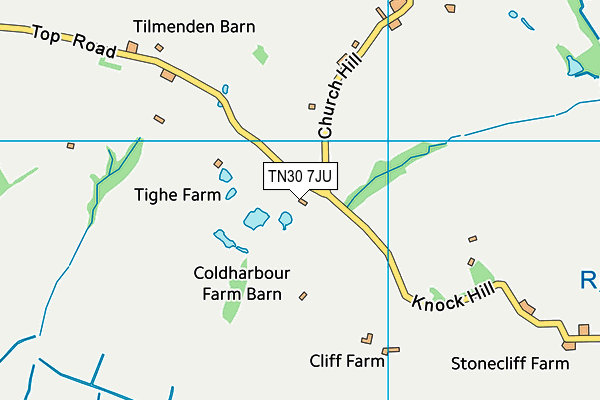 TN30 7JU map - OS VectorMap District (Ordnance Survey) TN30 7JU map - OS VectorMap District (Ordnance Survey)