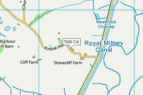 TN30 7JX map - OS VectorMap District (Ordnance Survey) TN30 7JX map - OS VectorMap District (Ordnance Survey)