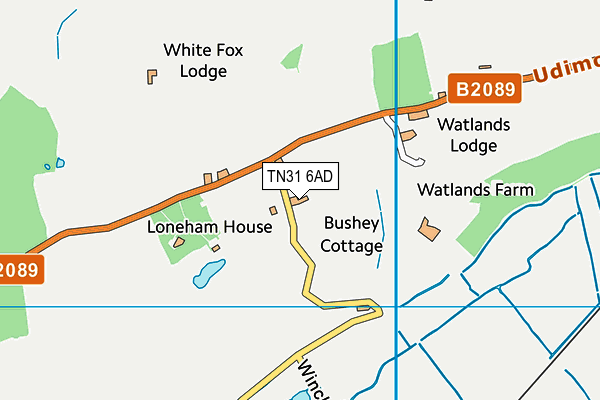 TN31 6AD map - OS VectorMap District (Ordnance Survey) TN31 6AD map - OS VectorMap District (Ordnance Survey)