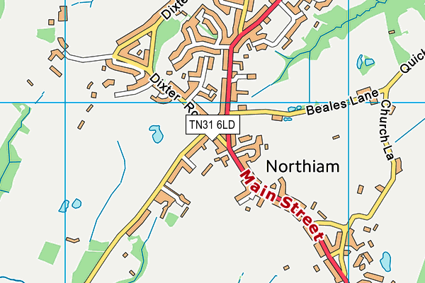 TN31 6LD map - OS VectorMap District (Ordnance Survey) TN31 6LD map - OS VectorMap District (Ordnance Survey)