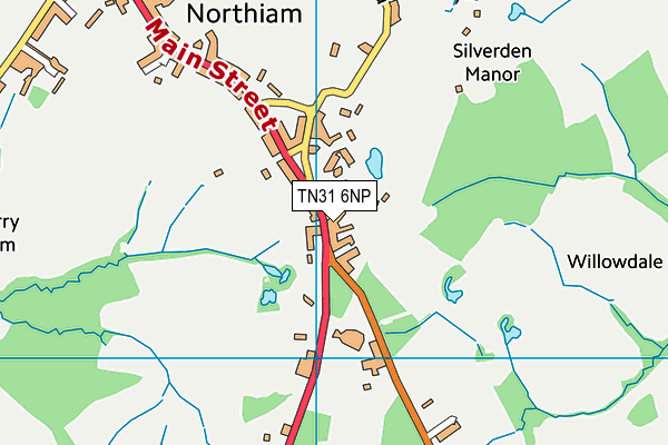 TN31 6NP map - OS VectorMap District (Ordnance Survey) TN31 6NP map - OS VectorMap District (Ordnance Survey)