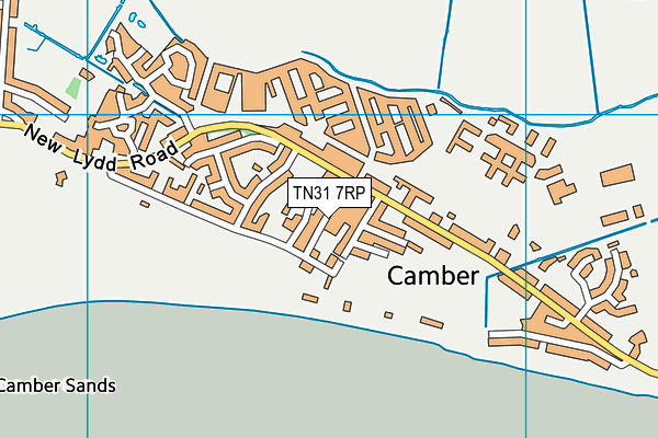 TN31 7RP map - OS VectorMap District (Ordnance Survey) TN31 7RP map - OS VectorMap District (Ordnance Survey)