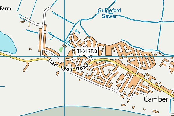 TN31 7RQ map - OS VectorMap District (Ordnance Survey) TN31 7RQ map - OS VectorMap District (Ordnance Survey)