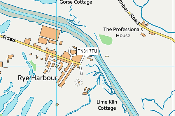 TN31 7TU map - OS VectorMap District (Ordnance Survey) TN31 7TU map - OS VectorMap District (Ordnance Survey)