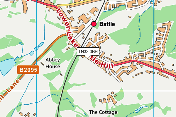 TN33 0BH map - OS VectorMap District (Ordnance Survey) TN33 0BH map - OS VectorMap District (Ordnance Survey)