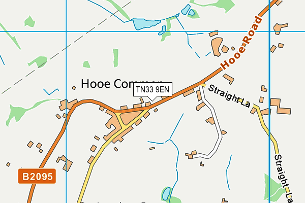 TN33 9EN map - OS VectorMap District (Ordnance Survey) TN33 9EN map - OS VectorMap District (Ordnance Survey)