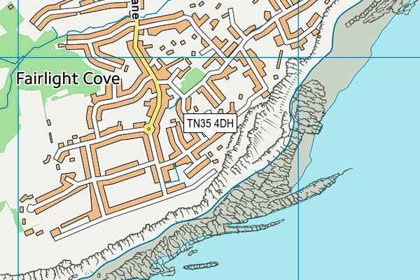 TN35 4DH map - OS VectorMap District (Ordnance Survey) TN35 4DH map - OS VectorMap District (Ordnance Survey)