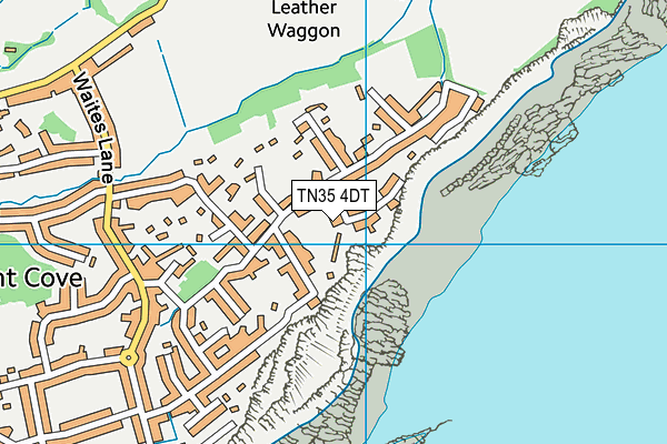 TN35 4DT map - OS VectorMap District (Ordnance Survey) TN35 4DT map - OS VectorMap District (Ordnance Survey)