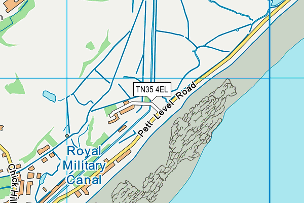 TN35 4EL map - OS VectorMap District (Ordnance Survey) TN35 4EL map - OS VectorMap District (Ordnance Survey)
