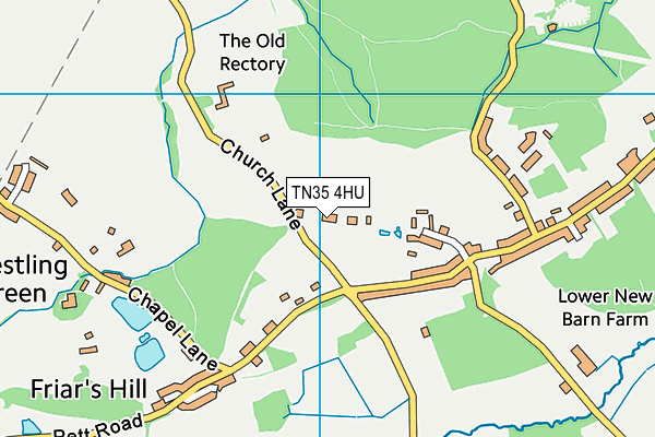 TN35 4HU map - OS VectorMap District (Ordnance Survey) TN35 4HU map - OS VectorMap District (Ordnance Survey)