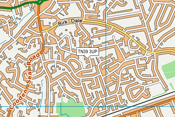 TN39 3UP map - OS VectorMap District (Ordnance Survey) TN39 3UP map - OS VectorMap District (Ordnance Survey)