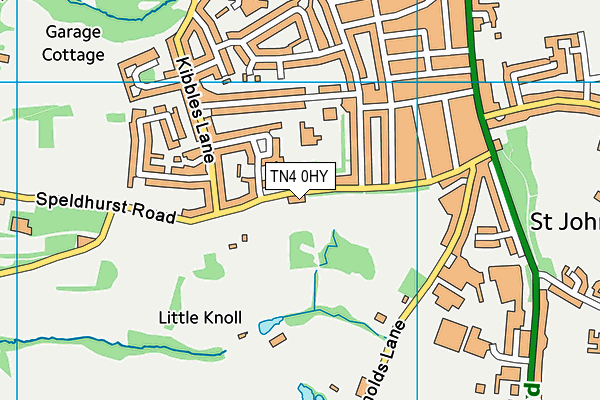 TN4 0HY map - OS VectorMap District (Ordnance Survey) TN4 0HY map - OS VectorMap District (Ordnance Survey)