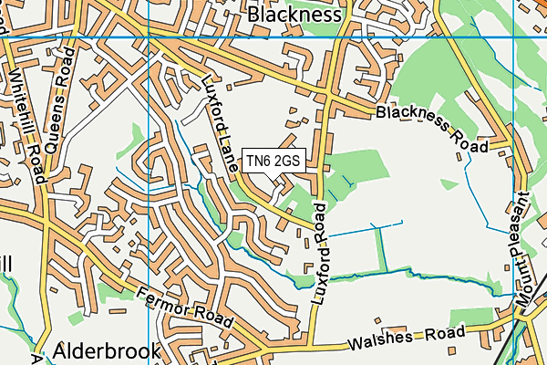 TN6 2GS map - OS VectorMap District (Ordnance Survey) TN6 2GS map - OS VectorMap District (Ordnance Survey)
