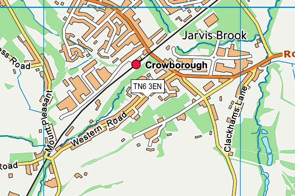 TN6 3EN map - OS VectorMap District (Ordnance Survey) TN6 3EN map - OS VectorMap District (Ordnance Survey)