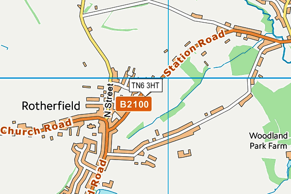 TN6 3HT map - OS VectorMap District (Ordnance Survey) TN6 3HT map - OS VectorMap District (Ordnance Survey)