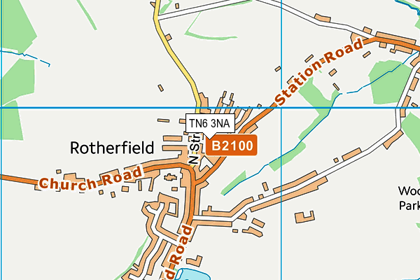 TN6 3NA map - OS VectorMap District (Ordnance Survey) TN6 3NA map - OS VectorMap District (Ordnance Survey)
