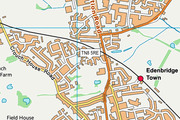 TN8 5RE map - OS VectorMap District (Ordnance Survey) TN8 5RE map - OS VectorMap District (Ordnance Survey)
