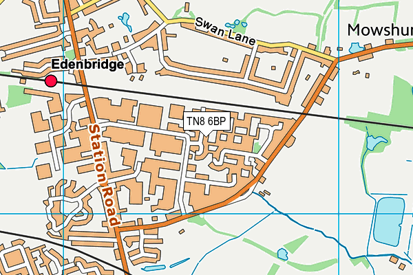TN8 6BP map - OS VectorMap District (Ordnance Survey) TN8 6BP map - OS VectorMap District (Ordnance Survey)