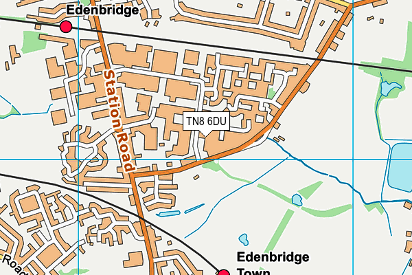 TN8 6DU map - OS VectorMap District (Ordnance Survey) TN8 6DU map - OS VectorMap District (Ordnance Survey)
