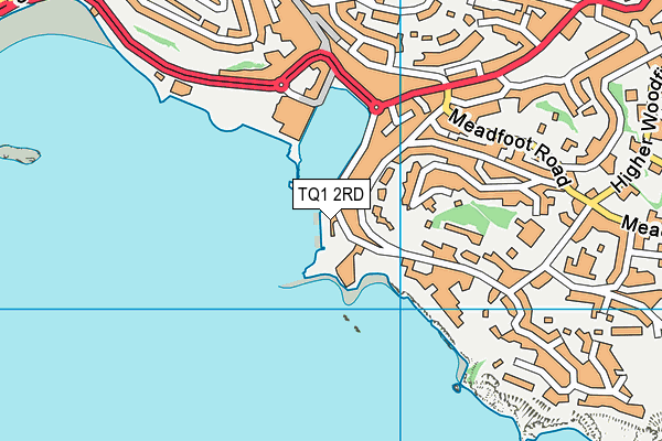 TQ1 2RD map - OS VectorMap District (Ordnance Survey) TQ1 2RD map - OS VectorMap District (Ordnance Survey)