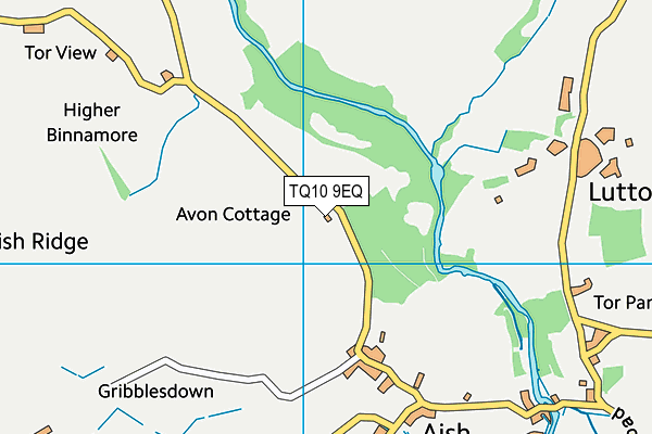 TQ10 9EQ map - OS VectorMap District (Ordnance Survey)