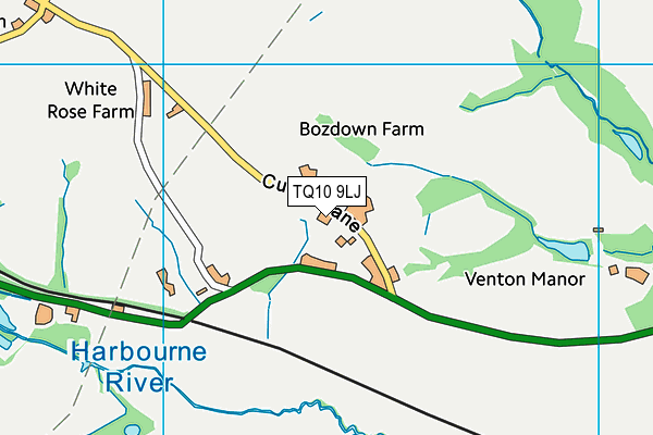 TQ10 9LJ map - OS VectorMap District (Ordnance Survey)