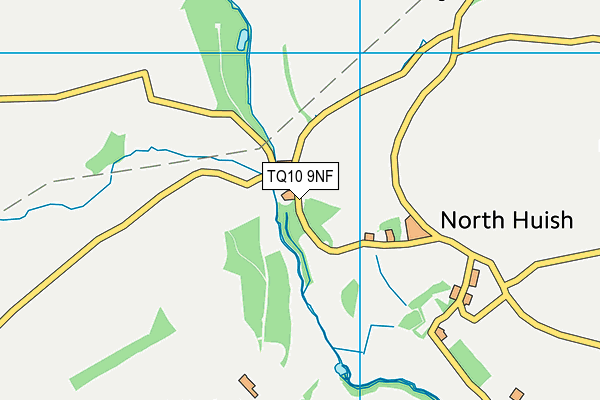 TQ10 9NF map - OS VectorMap District (Ordnance Survey) TQ10 9NF map - OS VectorMap District (Ordnance Survey)