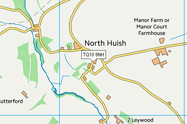 TQ10 9NH map - OS VectorMap District (Ordnance Survey) TQ10 9NH map - OS VectorMap District (Ordnance Survey)