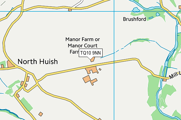 TQ10 9NN map - OS VectorMap District (Ordnance Survey) TQ10 9NN map - OS VectorMap District (Ordnance Survey)