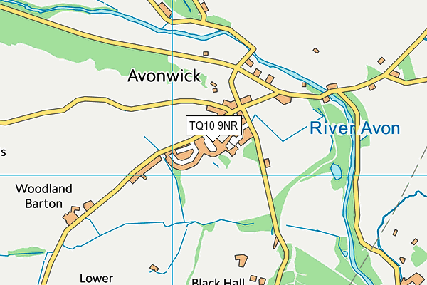 TQ10 9NR map - OS VectorMap District (Ordnance Survey)