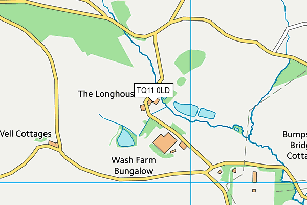 TQ11 0LD map - OS VectorMap District (Ordnance Survey) TQ11 0LD map - OS VectorMap District (Ordnance Survey)