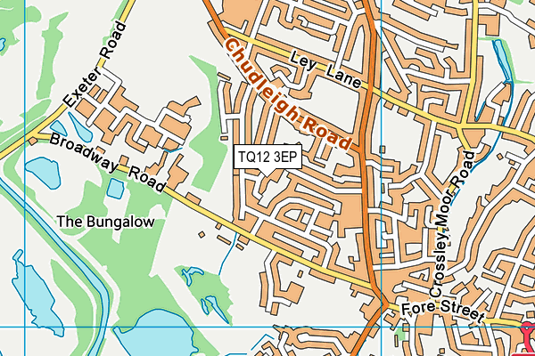 TQ12 3EP map - OS VectorMap District (Ordnance Survey) TQ12 3EP map - OS VectorMap District (Ordnance Survey)