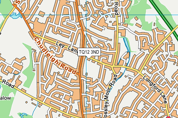 TQ12 3ND map - OS VectorMap District (Ordnance Survey) TQ12 3ND map - OS VectorMap District (Ordnance Survey)