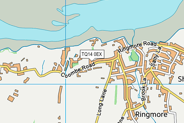 TQ14 0EX map - OS VectorMap District (Ordnance Survey) TQ14 0EX map - OS VectorMap District (Ordnance Survey)