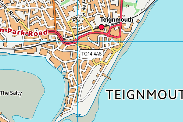 TQ14 4AS map - OS VectorMap District (Ordnance Survey) TQ14 4AS map - OS VectorMap District (Ordnance Survey)