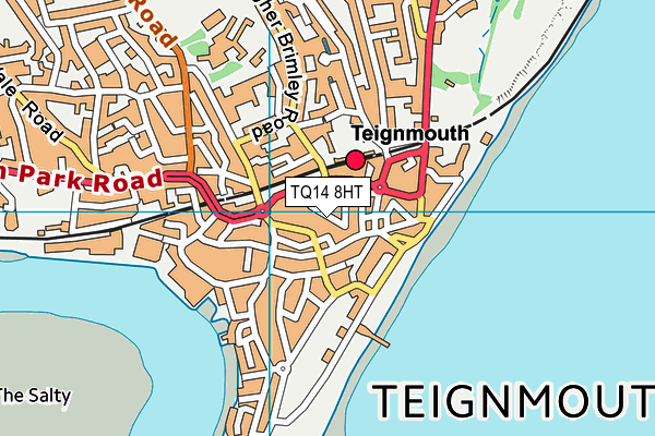 TQ14 8HT map - OS VectorMap District (Ordnance Survey) TQ14 8HT map - OS VectorMap District (Ordnance Survey)