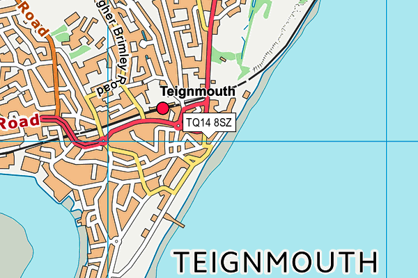 TQ14 8SZ map - OS VectorMap District (Ordnance Survey) TQ14 8SZ map - OS VectorMap District (Ordnance Survey)