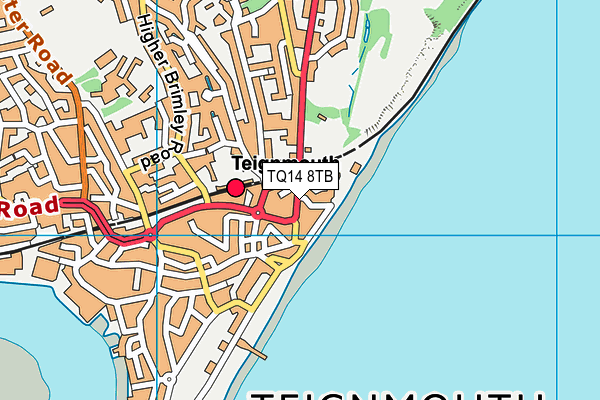 TQ14 8TB map - OS VectorMap District (Ordnance Survey) TQ14 8TB map - OS VectorMap District (Ordnance Survey)