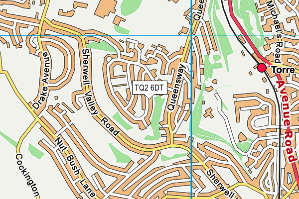 TQ2 6DT map - OS VectorMap District (Ordnance Survey) TQ2 6DT map - OS VectorMap District (Ordnance Survey)