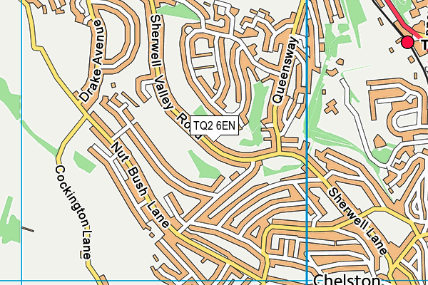 TQ2 6EN map - OS VectorMap District (Ordnance Survey) TQ2 6EN map - OS VectorMap District (Ordnance Survey)